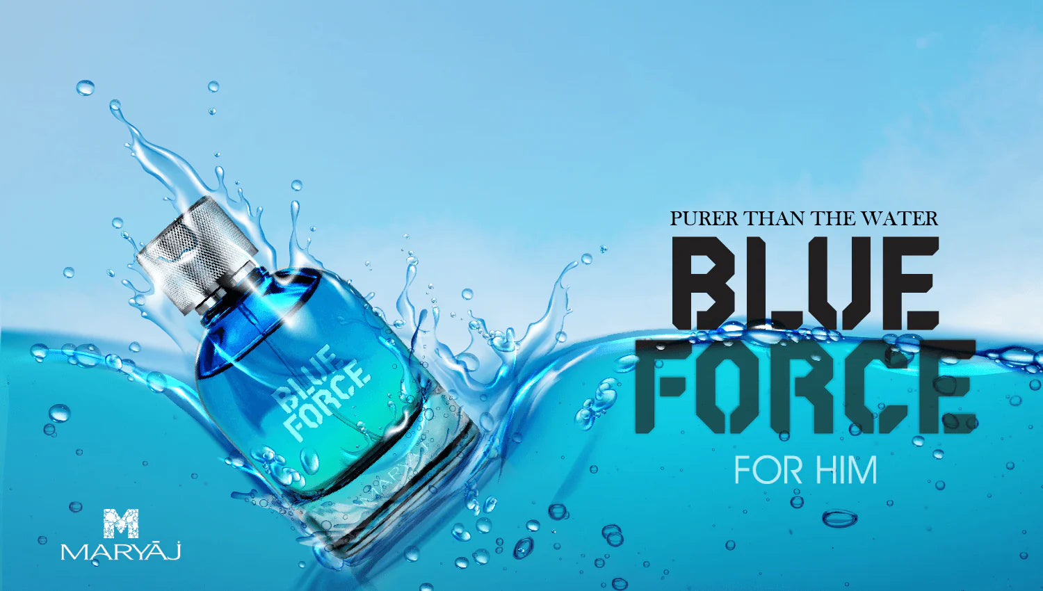 Estuche Blue Force For Him Maryaj Edp 100ML+Deo 200ML Hombre