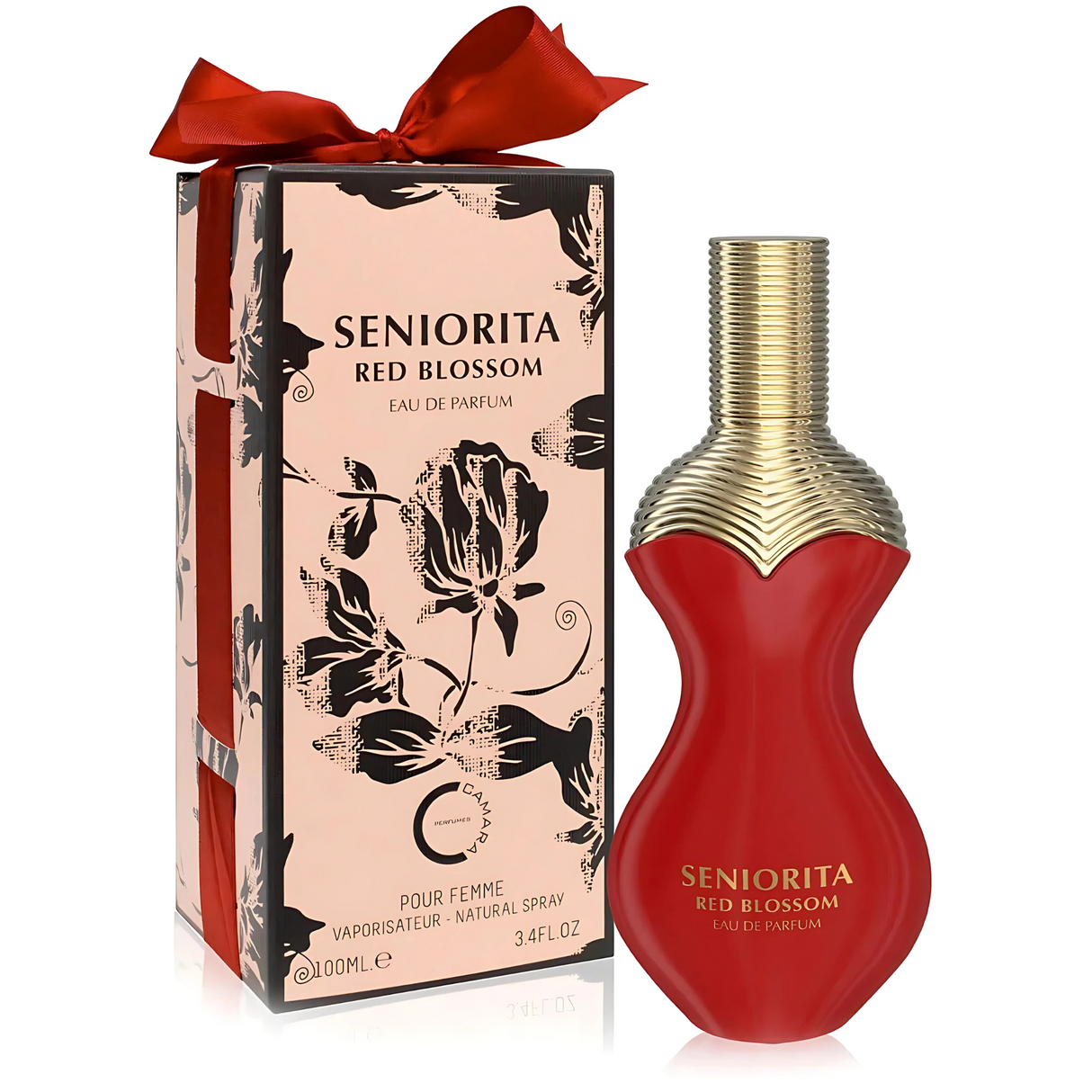 Seniorita Red Blossom Camara Edp 100ML Mujer- Inspirado en Gucci Bloom Ambrosia di Fiori Gucci