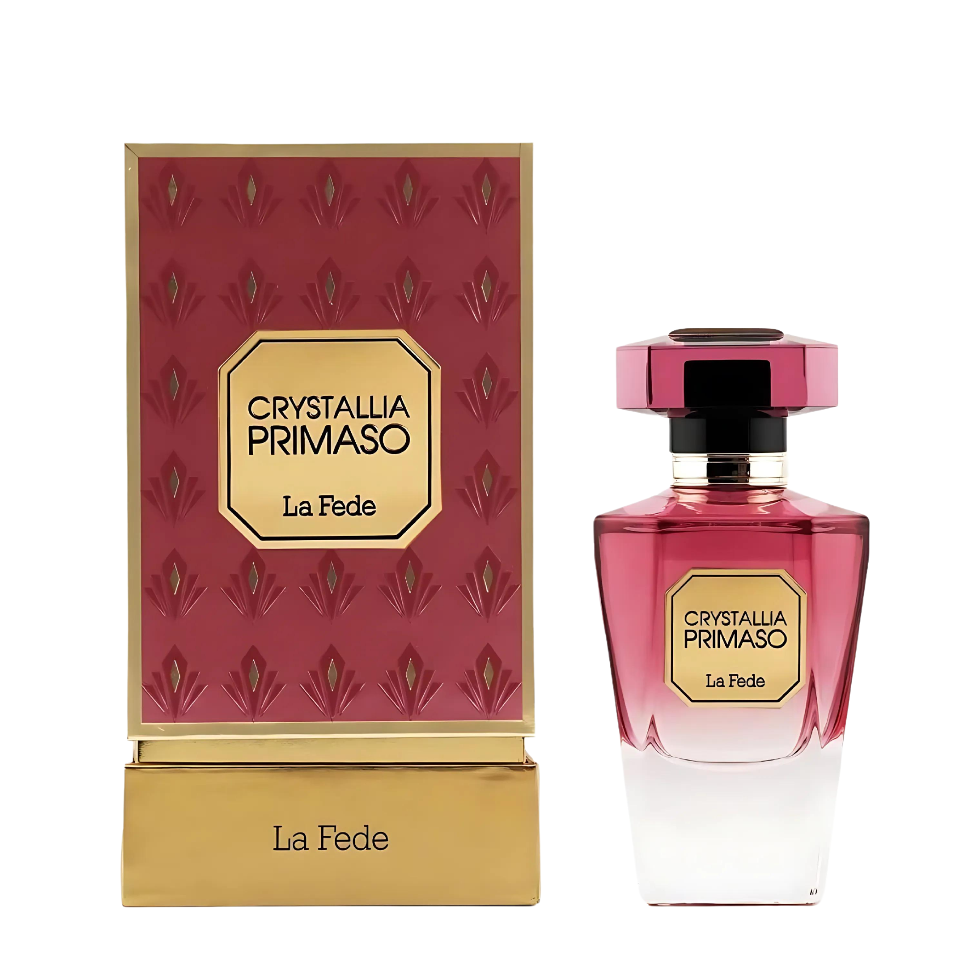 Crystallia Primaso La Fede Edp 100ML Unisex- Inspirado en Badee Al Oud Sublime Lattafa Perfumes