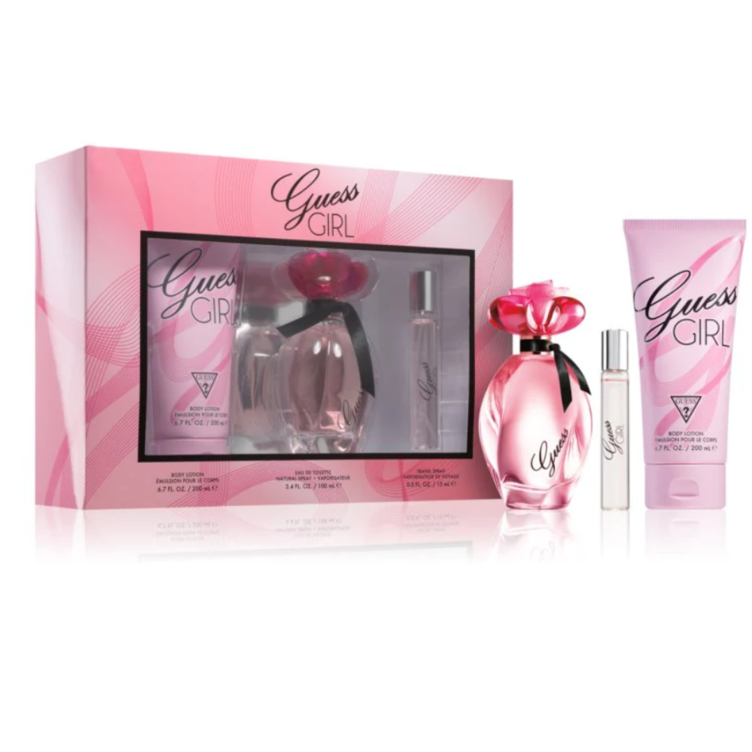 Estuche Guess Girl Edt 100ML+15ML+200ML B/L Mujer