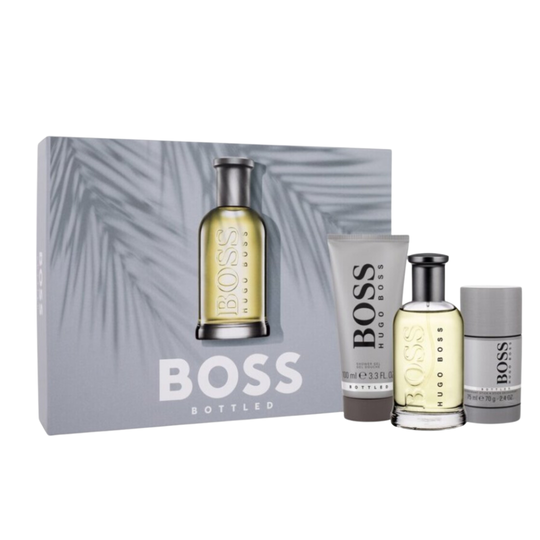 Estuche Boss Bottled Edt 100ML+100ML S/G + 75ML Deo Hombre