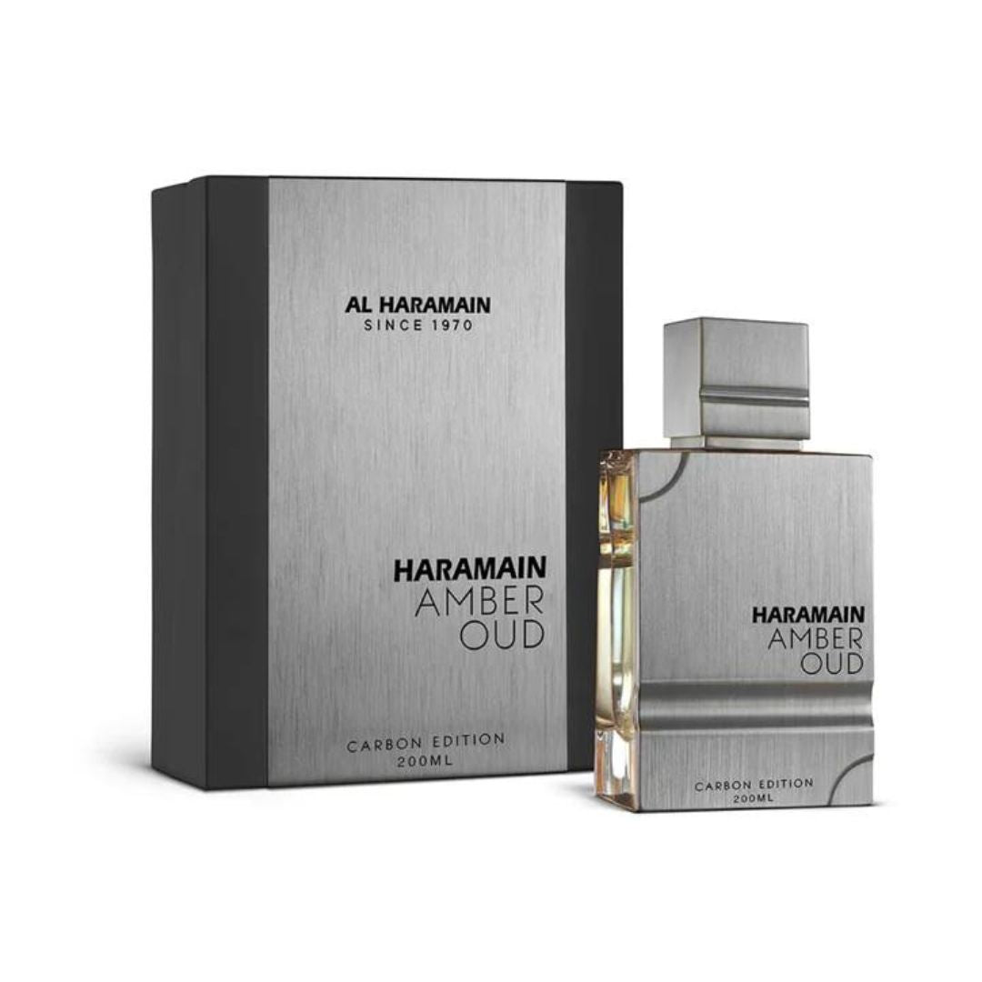 Amber Oud Al Haramain Carbon Edition Edp 200ML Unisex- Inspirado en Green Irish Tweed Creed