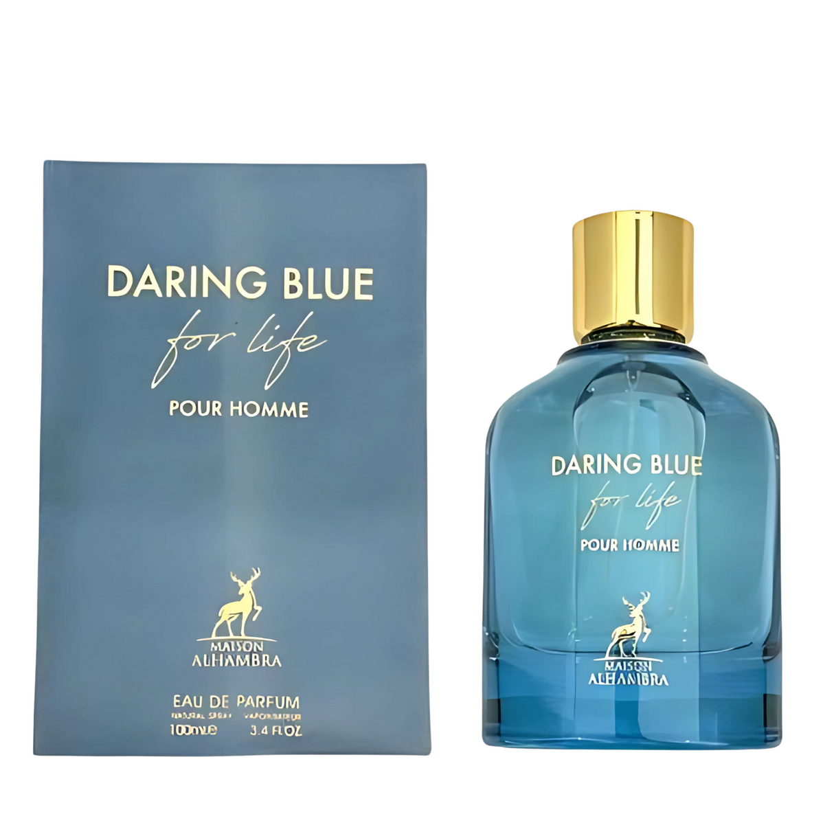 Daring Blue For Life Pour Homme Maison Alhambra Edp 100ML Hombre - Inspirado en Light Blue Forever pour Homme Dolce&Gabbana
