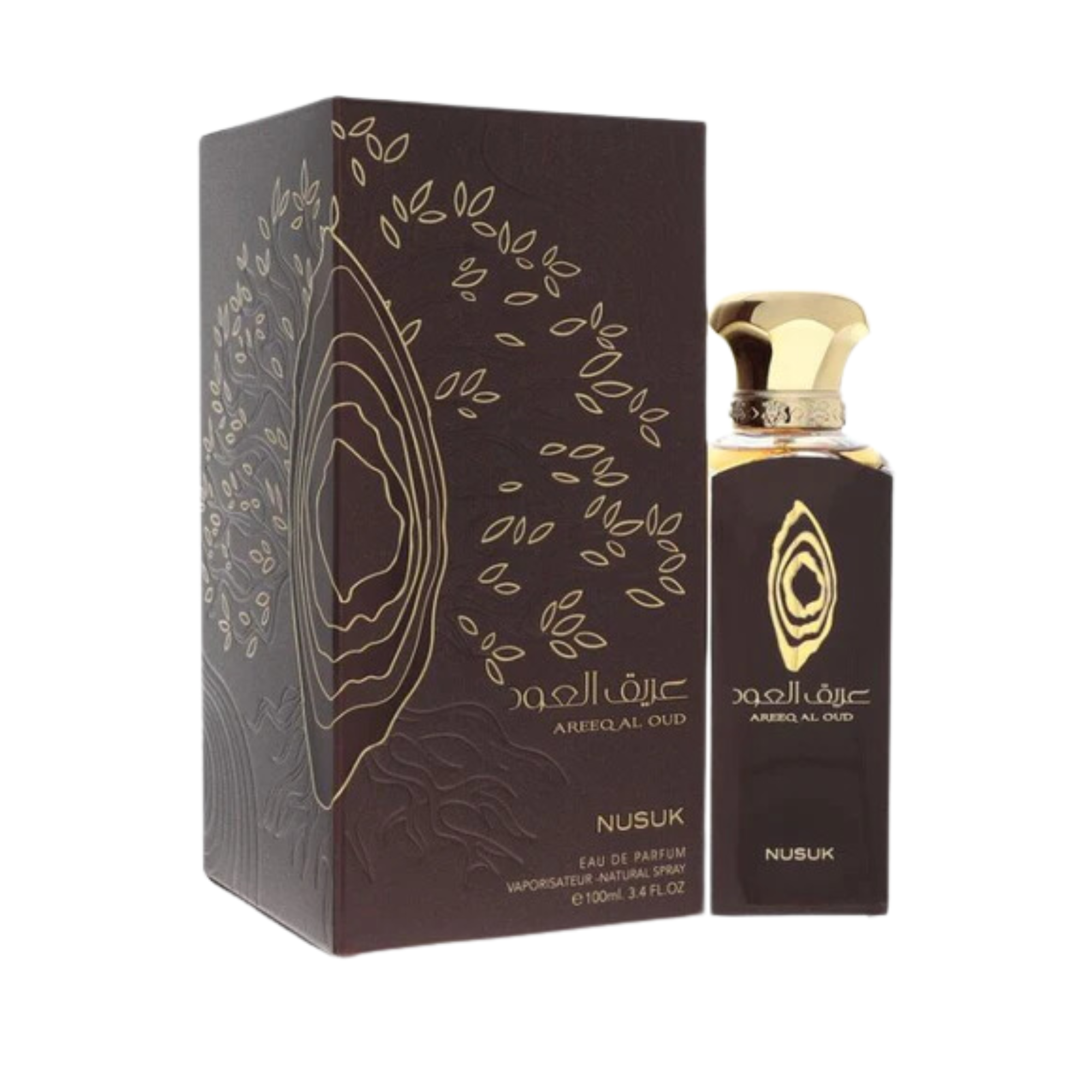 Aqeeq Al Oud Nusuk Edp 100ML Hombre- Inspirado en Santal 33 Le Labo