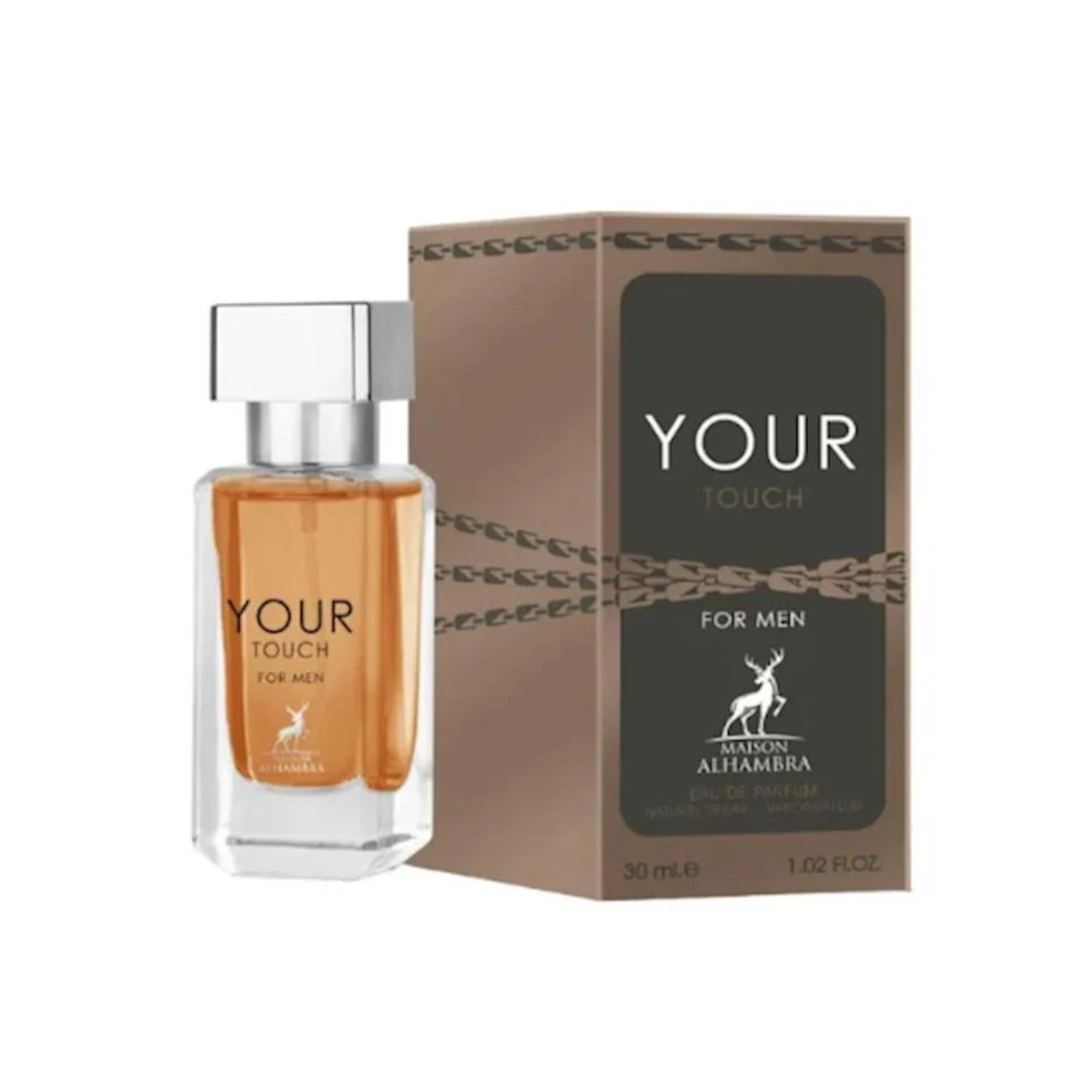 Your Touch For Men Maison Alhambra Edp 30ML Hombre- Inspirado en Stronger with you Intensly Armani
