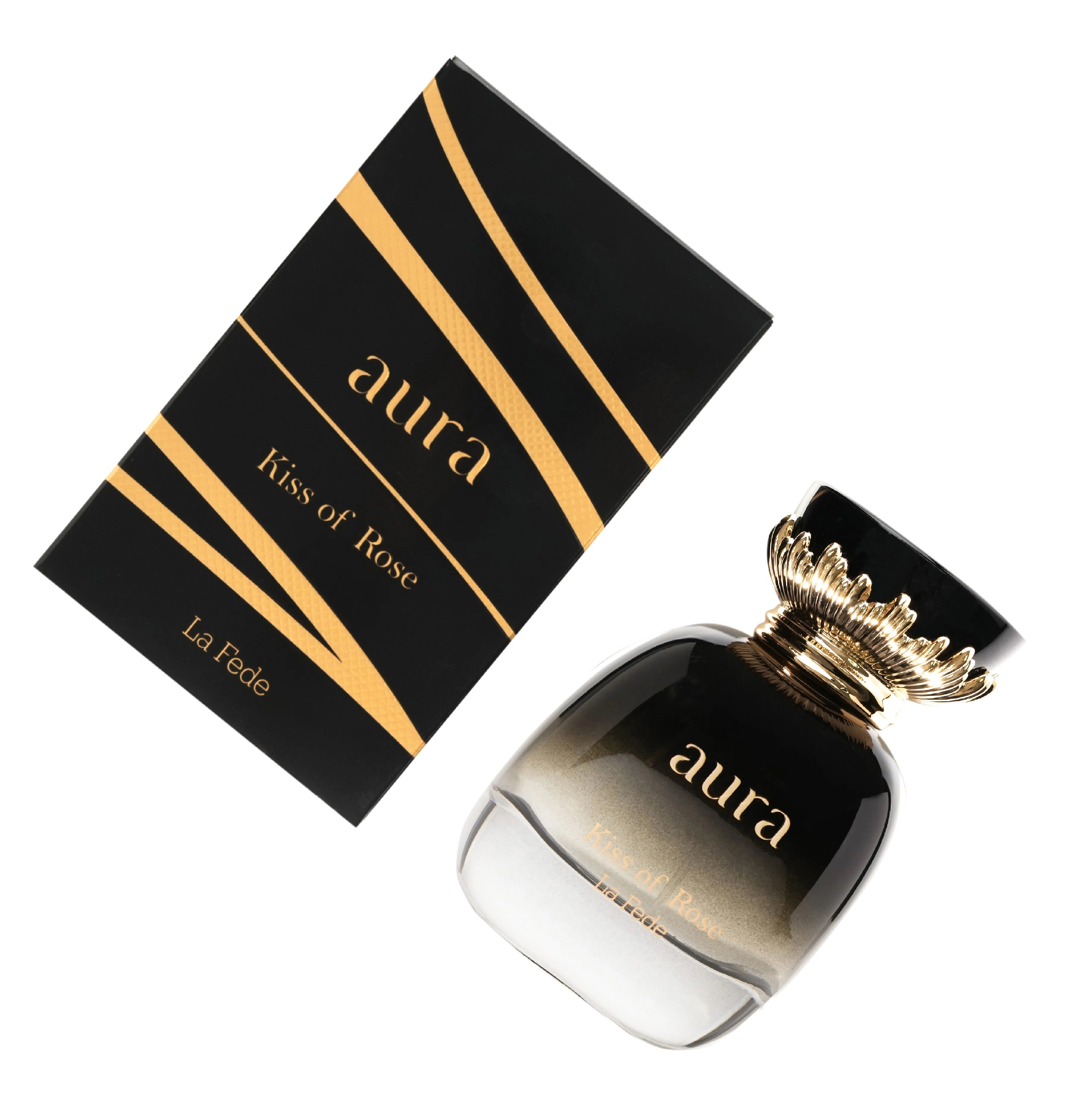 Aura Kiss Of Rose La Fede Edp 100Ml Mujer- Inspirado en Badee Al Oud Sublime Lattafa Perfumes