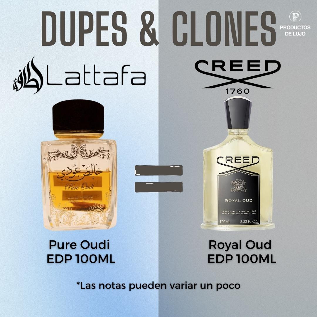 Pure Oudi 100Ml Edp Unisex Lattafa Perfume- INSPIRADO EN ROYAL OUD CREED