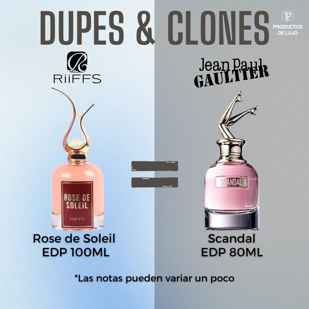 Rose De Soleil Riiffs Edp 100Ml Mujer - Inspirado en  Scandal de Jean Paul Gaultier