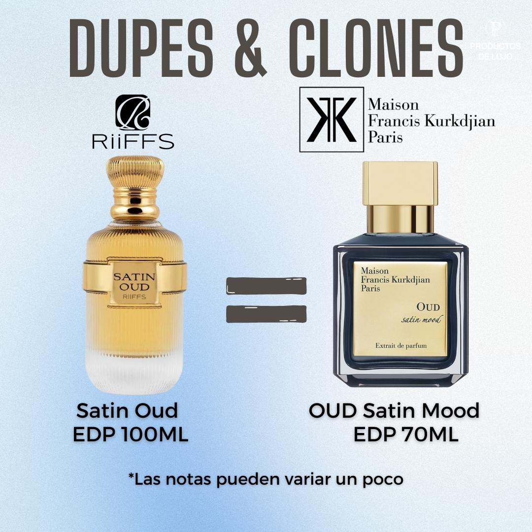 Satin Oud Riiffs Edp 100Ml Mujer- Inspirado en OUD SATIN MOOD