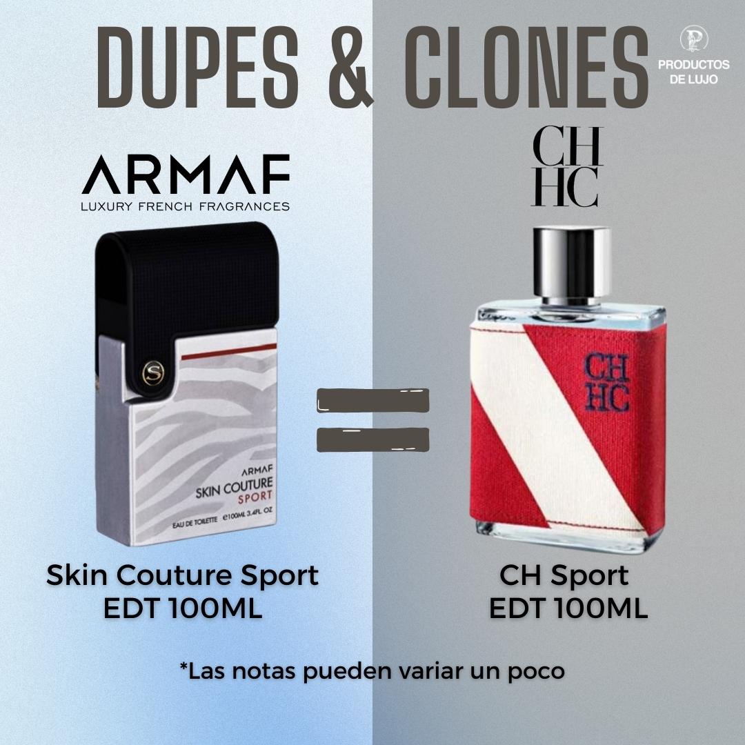 Skin Couture Sport Armaf Edt 100Ml Hombre- Inspirado en CH SPORT - CAROLINA HERRERA