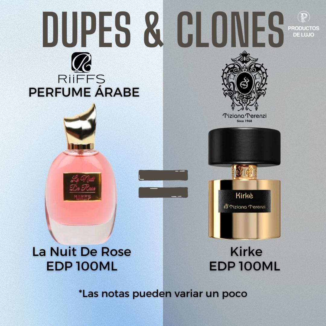 La Nuit De Rose Riiffs Edp 100ML Mujer- Inspirado en KIRKE BY TIZIANA TERENZI