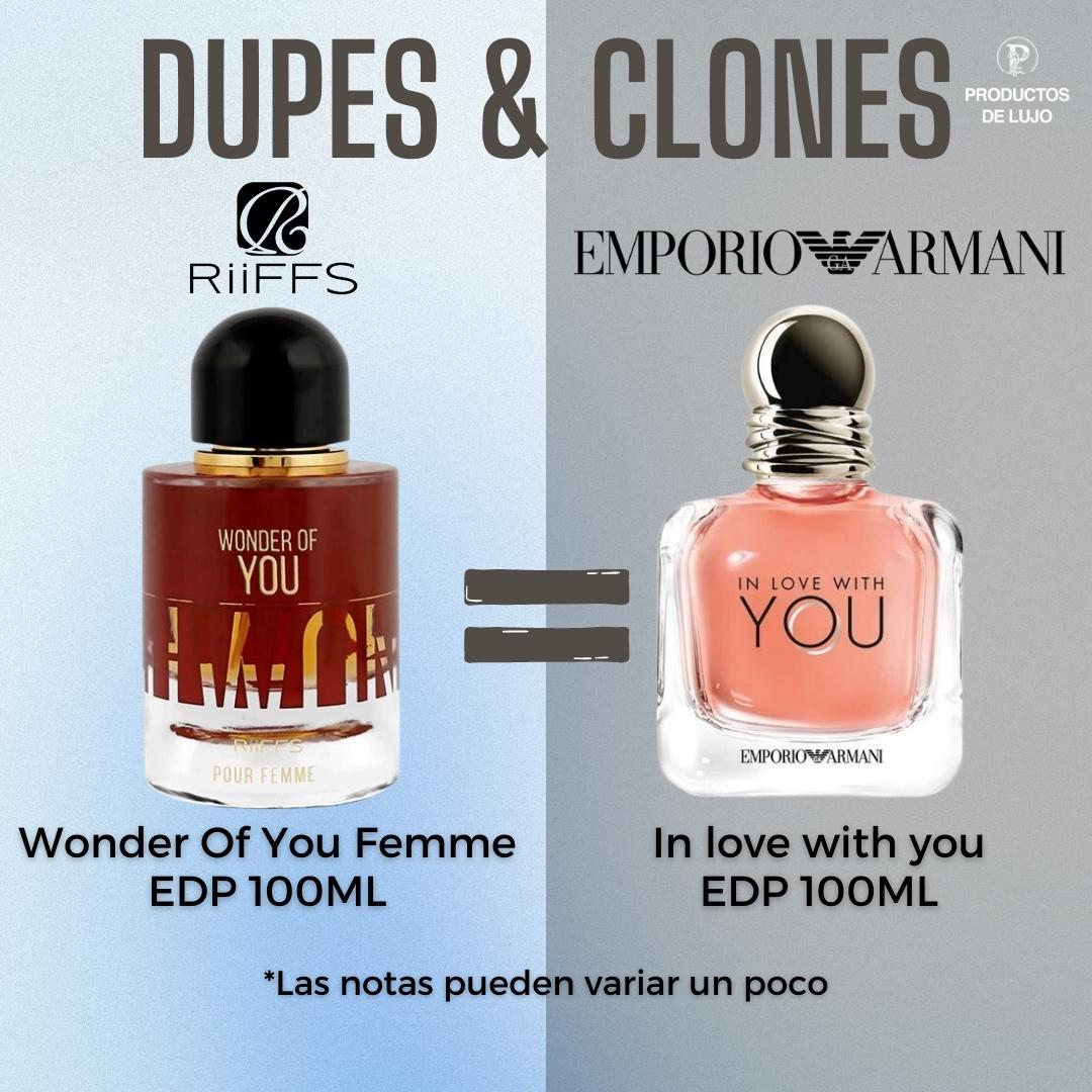 Wonder Of You Riiffs Pour Femme Edp 100Ml Mujer-Inspirado en IN LOVE WITH YOU