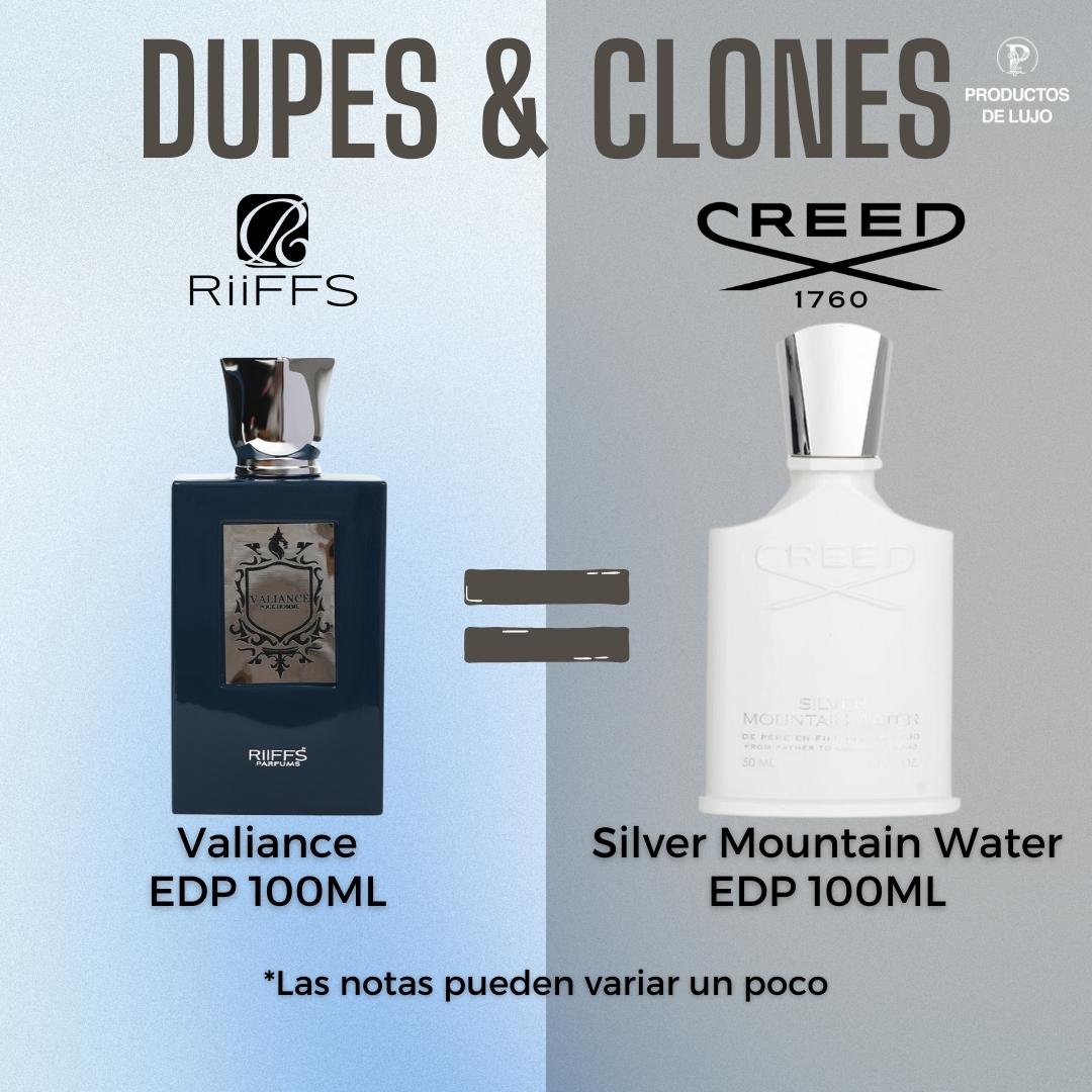 Vallance Riifs Parfum 100ML Hombre- INSPIRADO EN SILVER MOUNTAIN WATER CREED