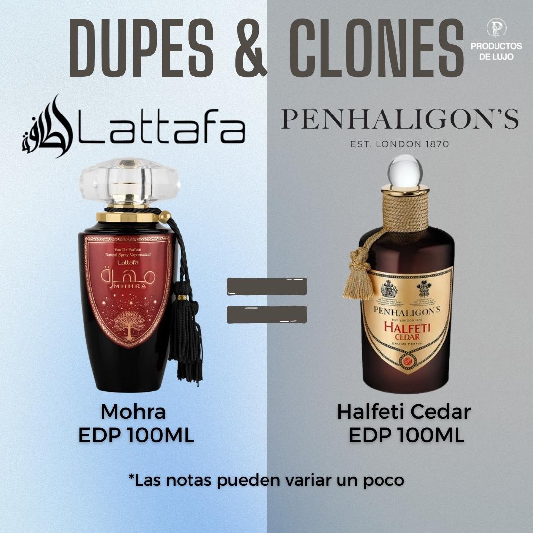 Mohra Lattafa 100Ml Edp Unisex- Inspirado en Halfeti Cedar de Penhaligons