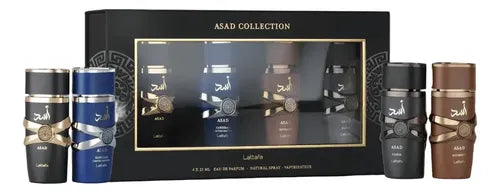 Set Asad Collection Lattaffa Edp 4x25Ml Hombre