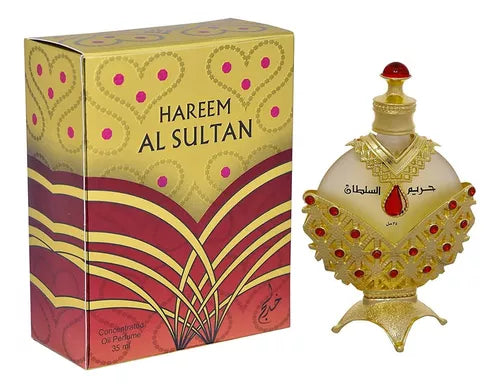 Hareem Al Sultan Khadlaj Concentrated Oil 35Ml Unisex- Inspirado en Amber Oud Gold Edition Al Haramain Perfumes