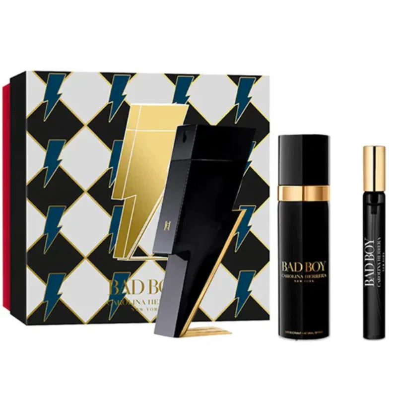 Estuche Bad Boy Carolina Herrera Edt 100Ml+10Ml+100Ml Deo Hombre37