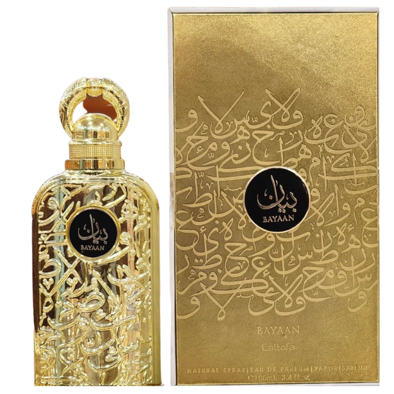 Bayaan Lattafa Edp 100Ml Unisex- Inspirado en Ombre Nomade de Louis Vuitton