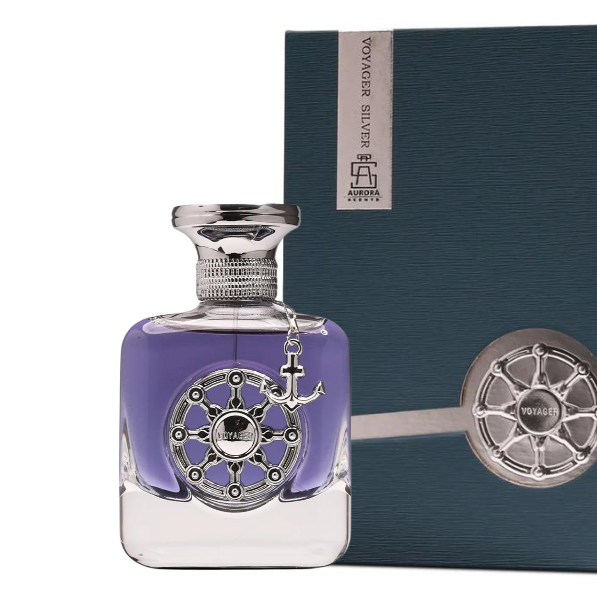 Voyager Silver Aurora Scents Edp 100Ml Hombre- Inspirado en Aventus Creed