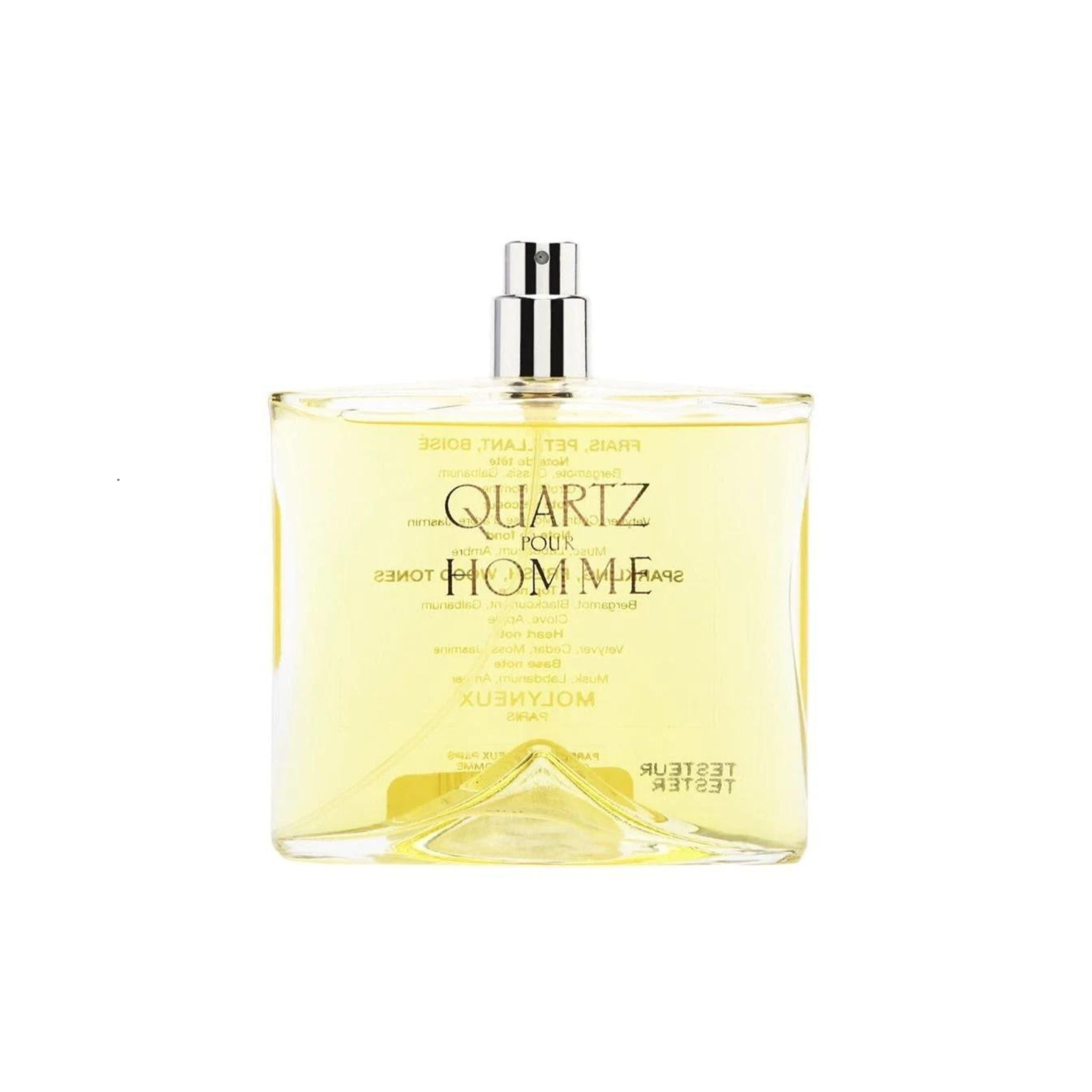 Molyneux Quartz Pour Homme Edt 100Ml Hombre Tester (sin Caja)