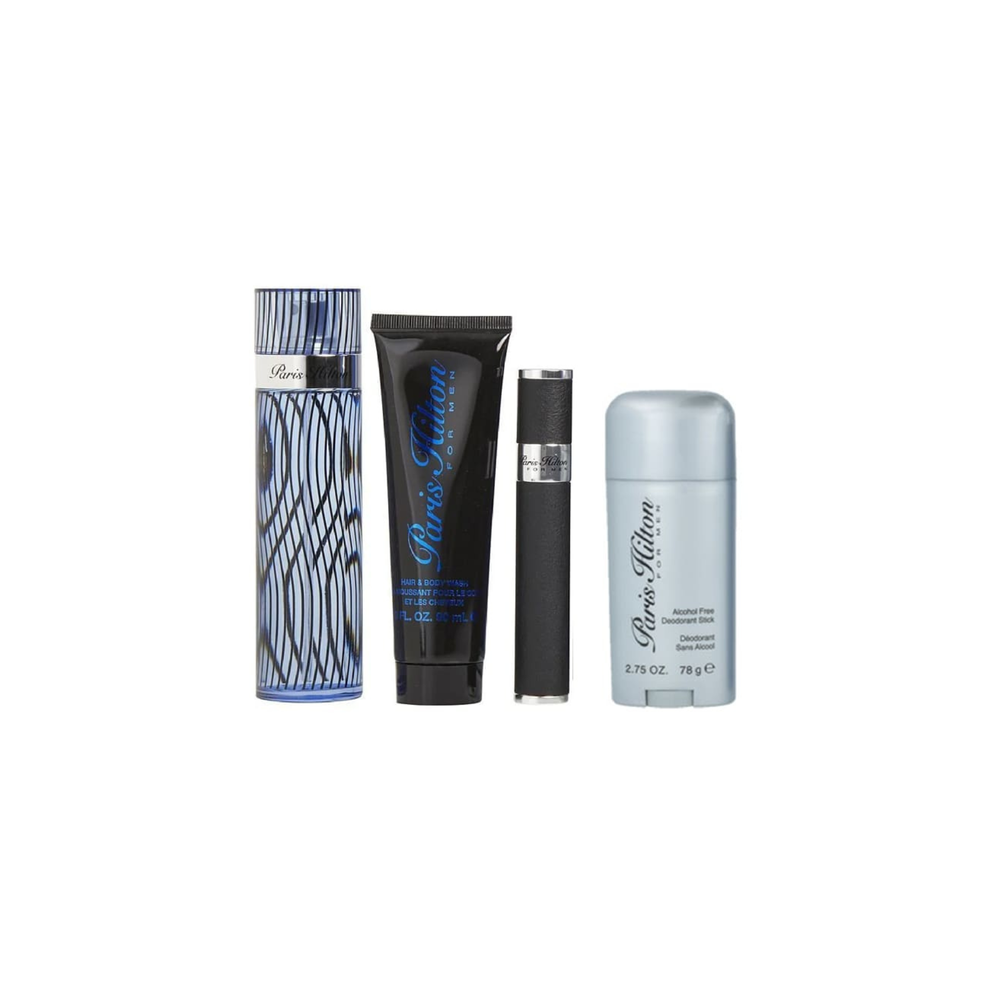 Estuche Paris Hilton Edt 100ML+10ML+90ML S/G + 78ML Deo Hombre