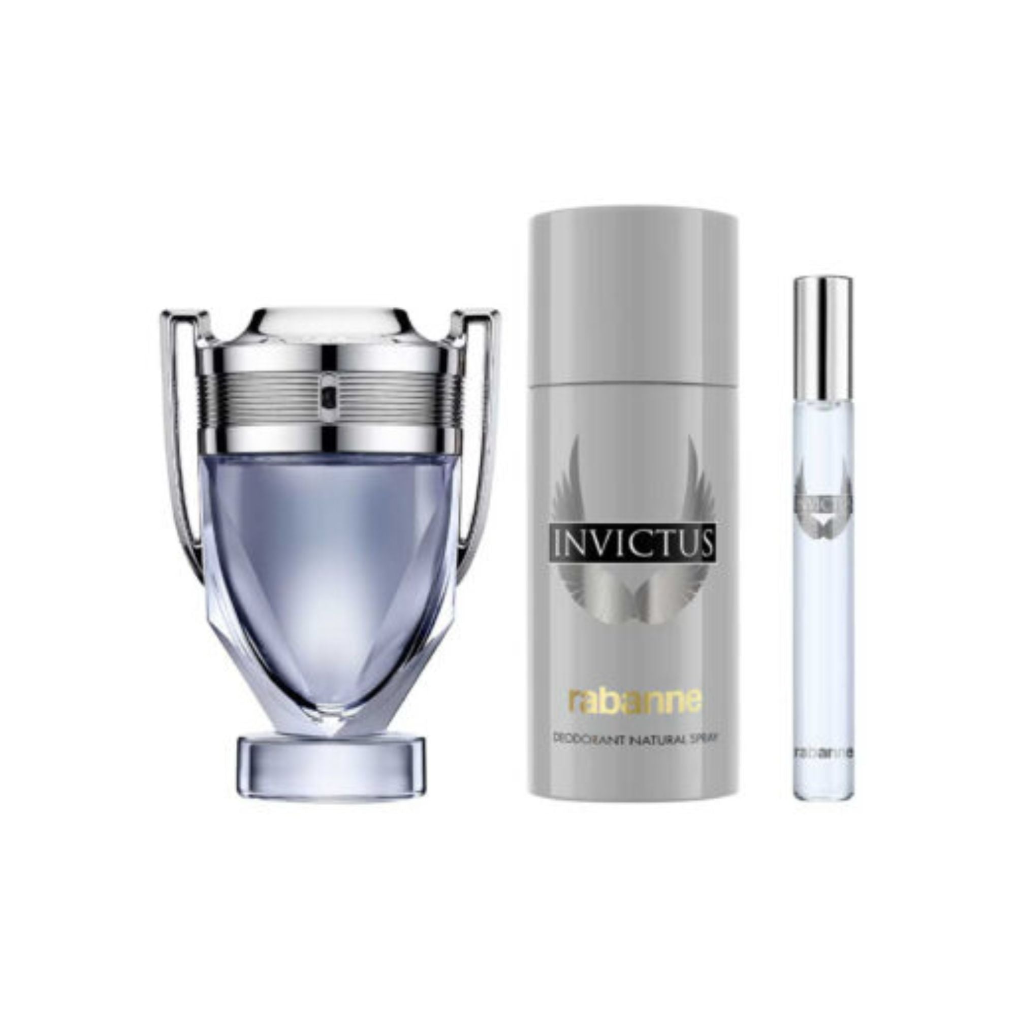 Estuche Invictus Edt 50ml+150ml Deo+10ml mini Hombre