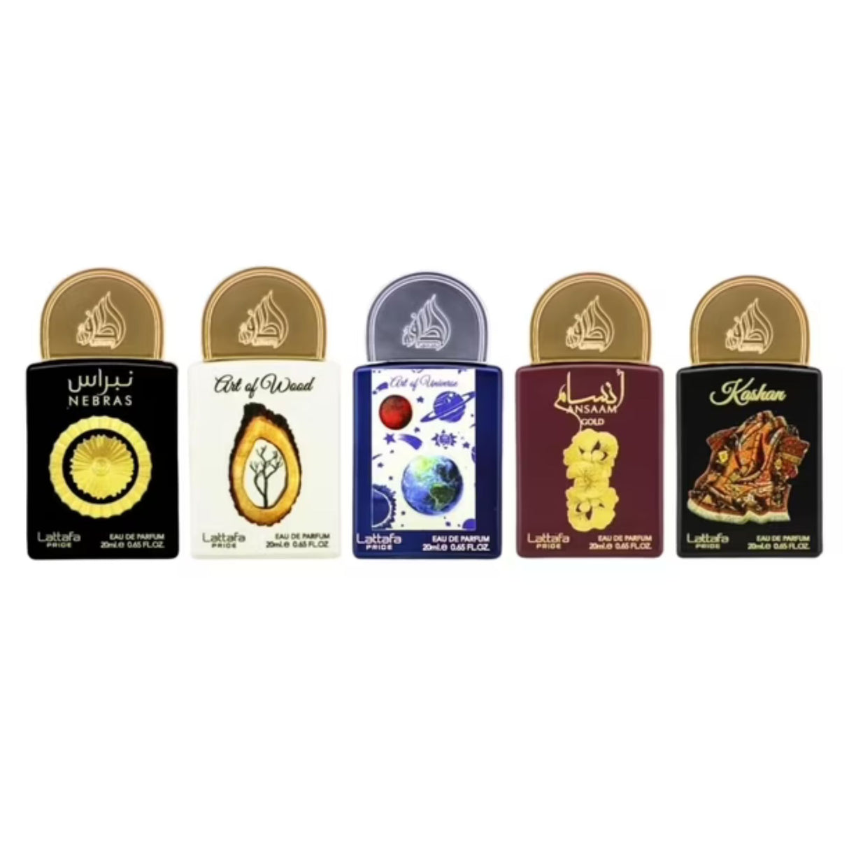 Estuche Lattafa Pride Miniatura Edp Gift Set 5*20Ml Unisex 8092