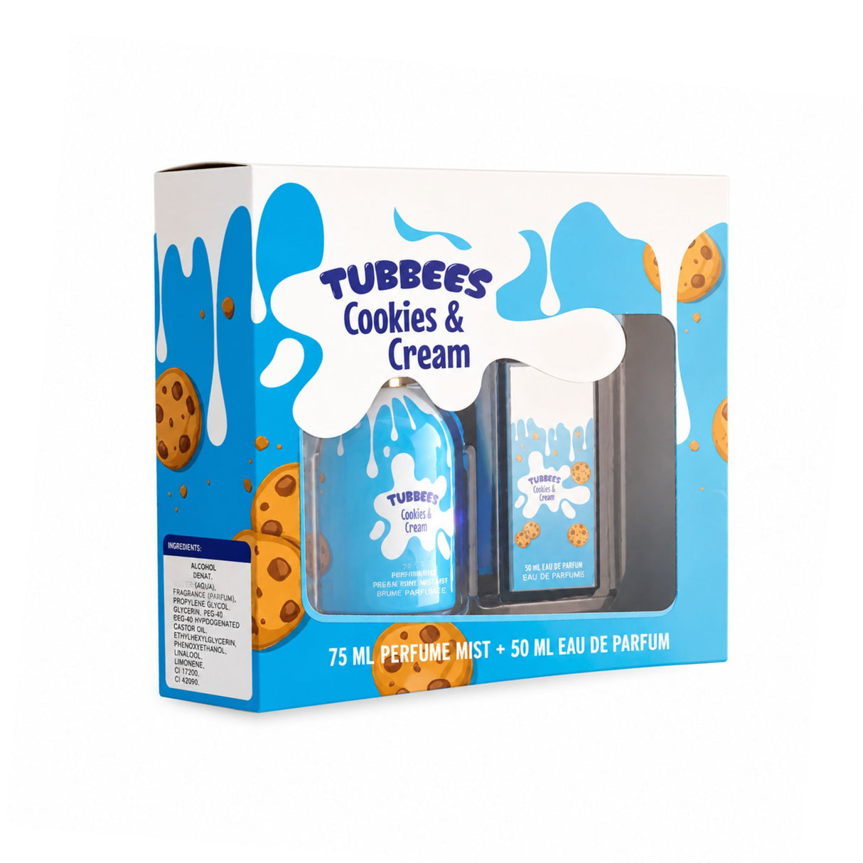 Estuche Tubbees Cookies & Cream 75Ml Perfume Mist + 50Ml Edp Unisex