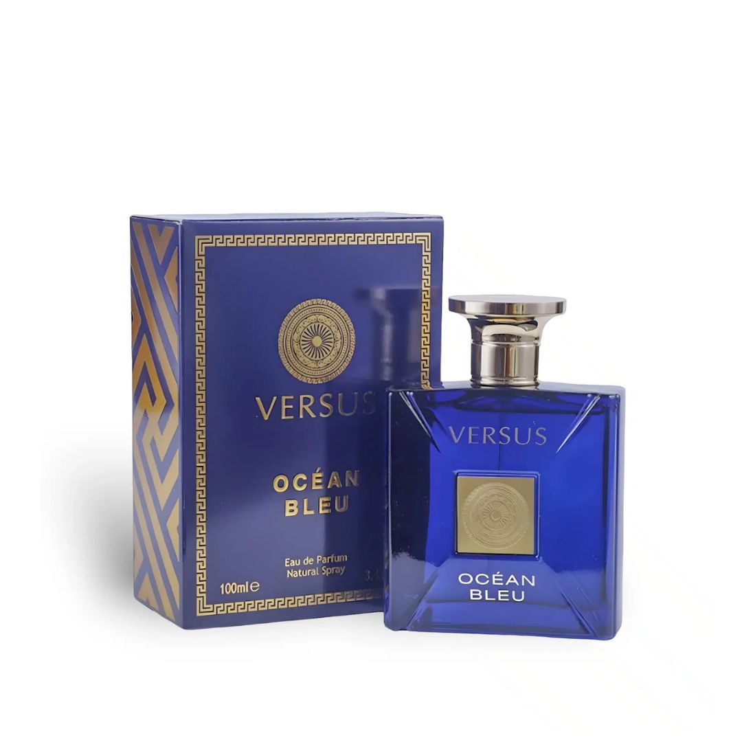 Versus Ocean Bleu Fragrance World Edp 100Ml Hombre-Inspirado en Versace Pour Homme Dylan Blue Versace