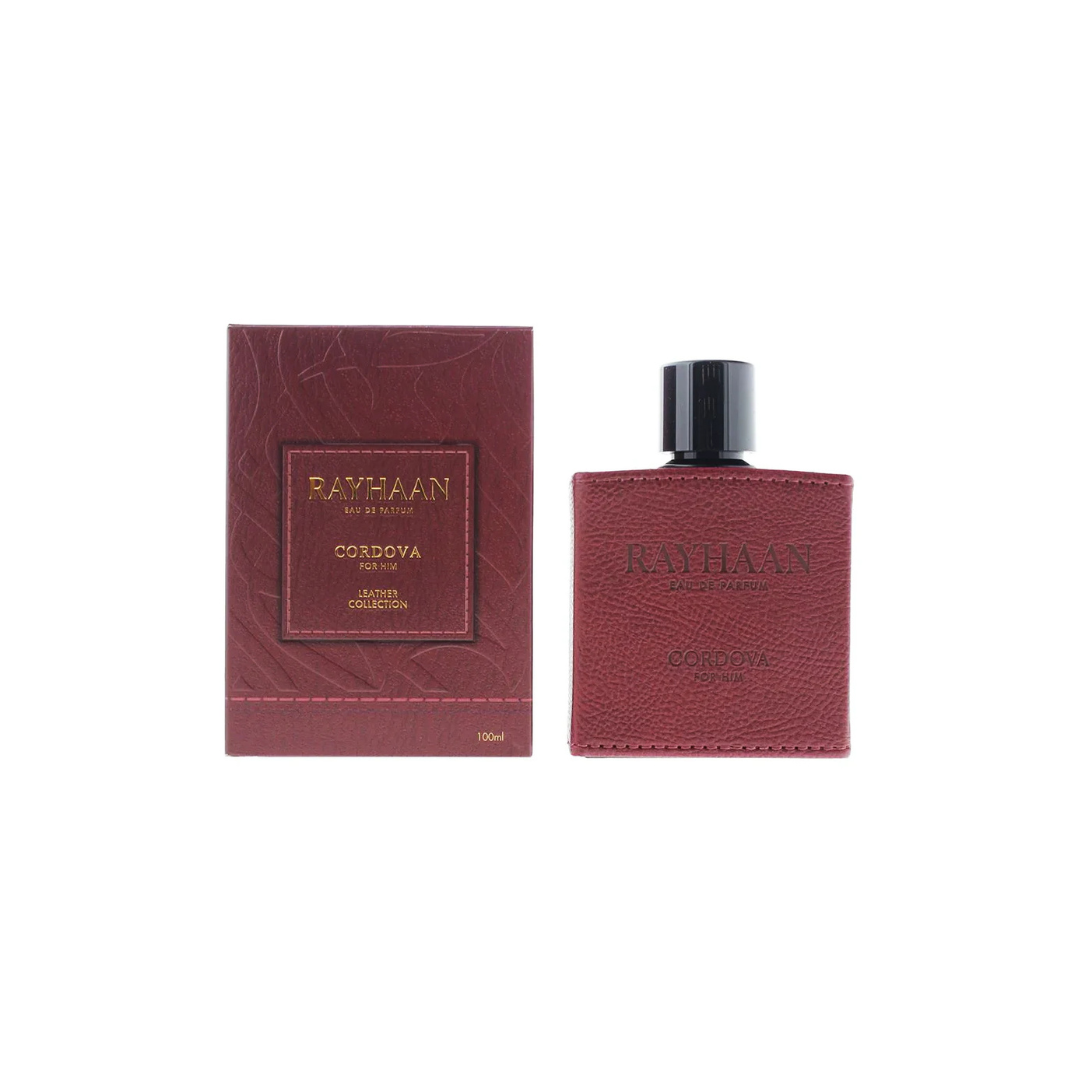 Cordova For Him Leather Collection Rayhann EDP 100ML Hombre - Inspirado en Gucci Guilty Absolute.