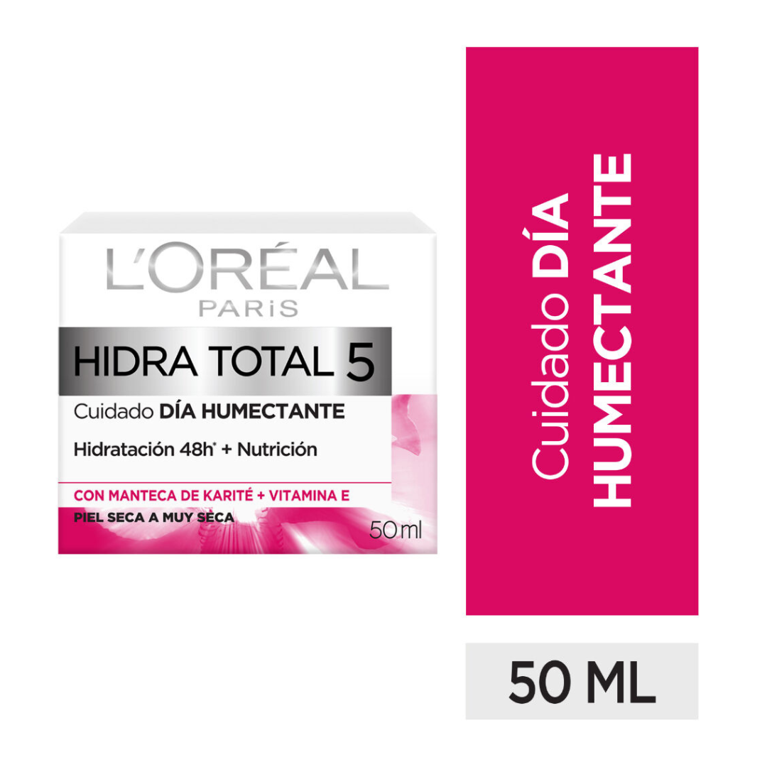 Crema Hidra-Total 5 L'Oréal Paris 50 ml.