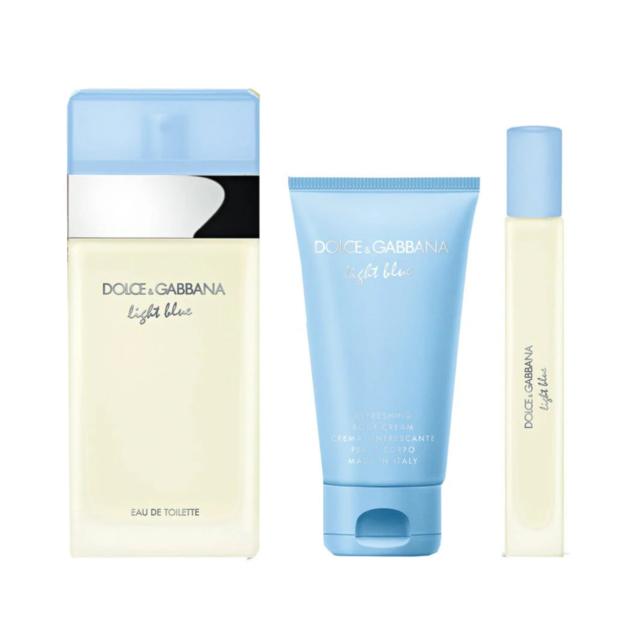 Estuche Light Blue 100ML+10ML+50ML B/L Mujer Edt.