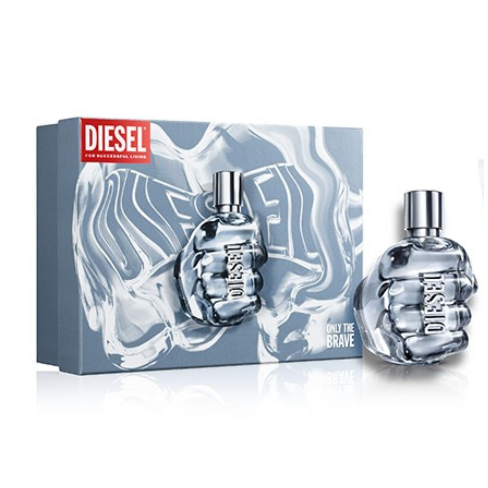 Estuche Diesel only The Brave 50ML+75ML Azul Hombre