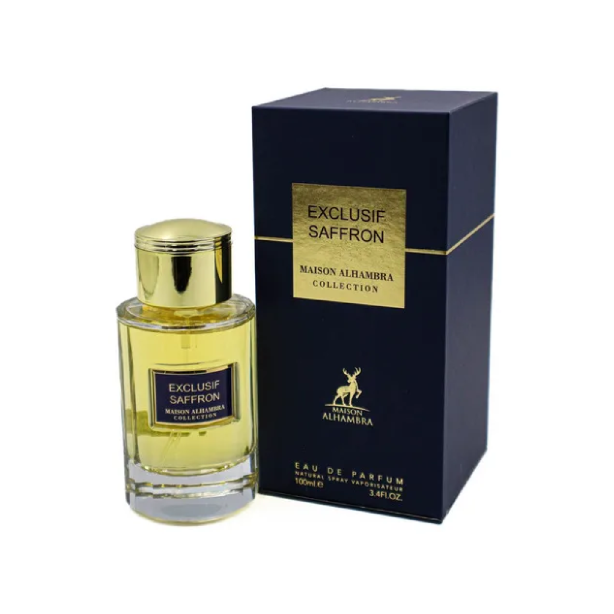 Exclusif Saffron Maison Alhambra Edp 100Ml Unisex-Inspirado En Saffron Lazuli Carolina Herrera
