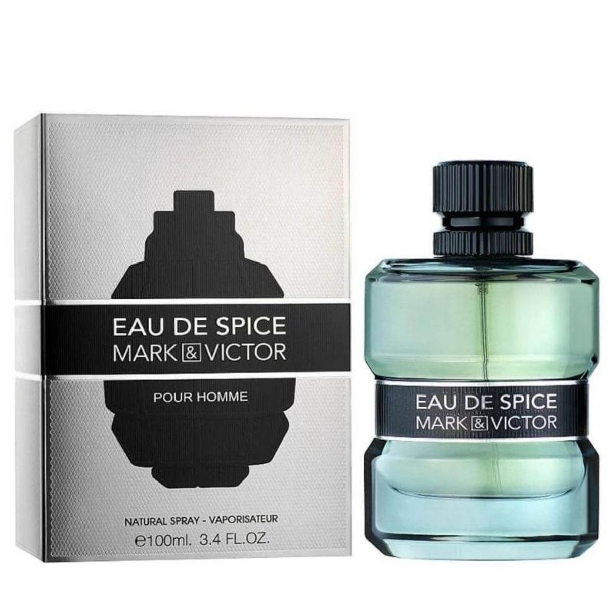 Eau De Spice Mark & Victor Pour Homme Fragrance World Edp 100ML Hombre - Inspirado en Spicebomb Viktor&Rolf