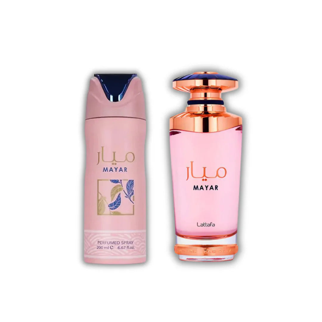 Estuche Mayar Lattafa Edp 100Ml + 200ML Deo Mujer - inspirado en Mugler Angel Nova