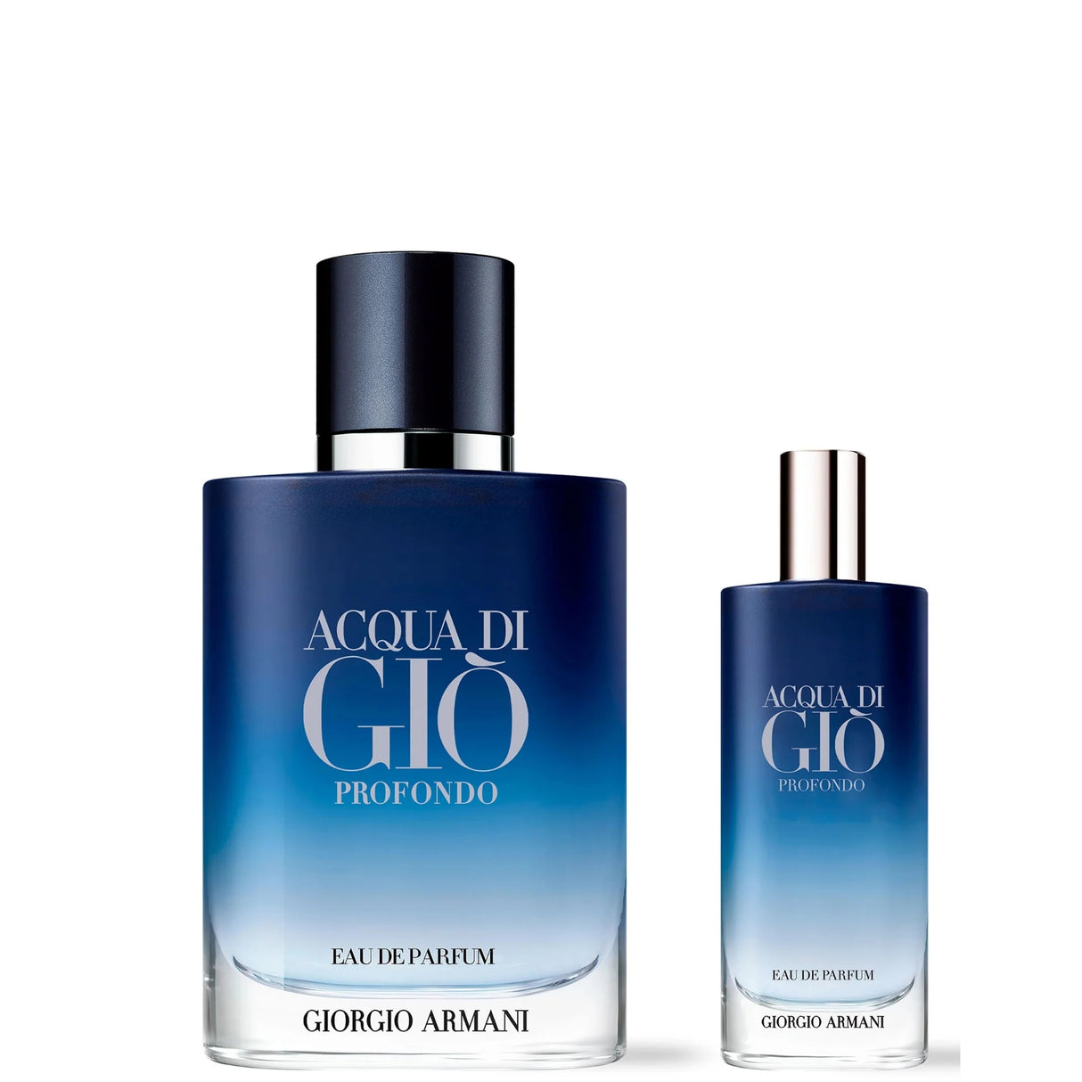 Estuche Acqua Di Gio Profondo Giorgio Armani Edp 100Ml + 15Ml Hombre