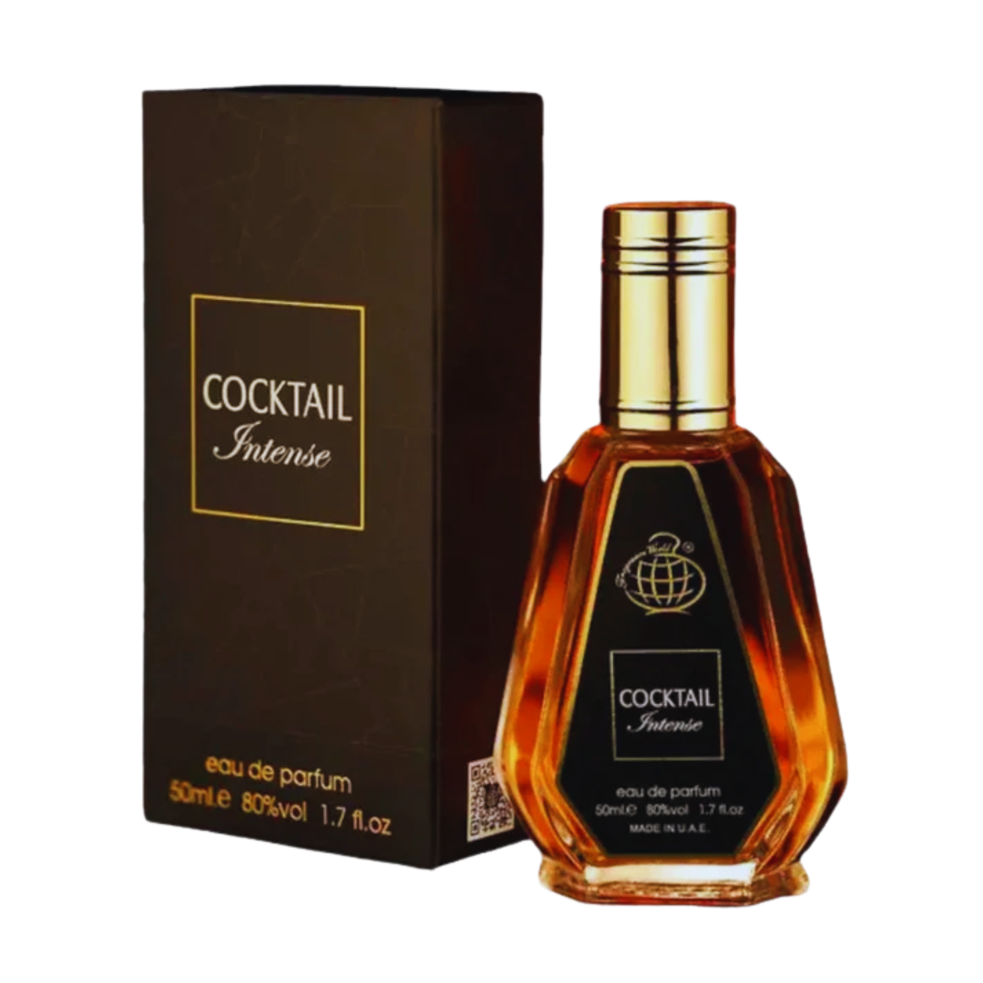 Cocktail Intense Fragrance World Edp 50ML Unisex - Inspirado En Kilian Angels Share