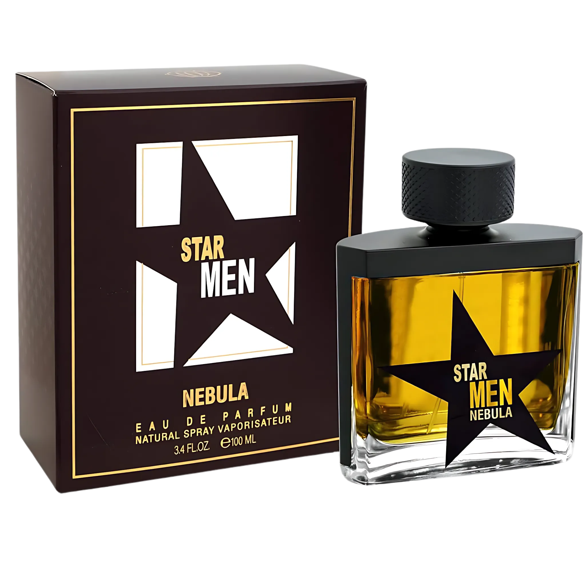 Star Men Nebula Fragrance World Edp 100ML Hombre- Inspirado En Amen Pure Malt Mugler