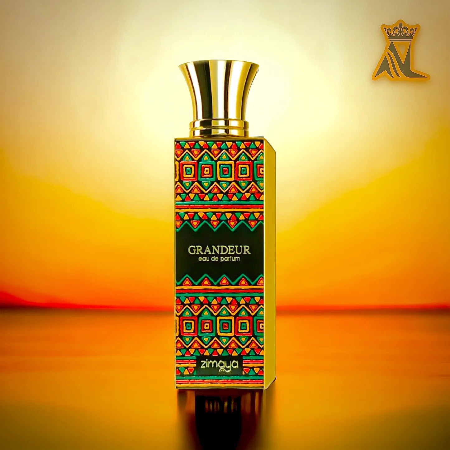 Afnan Grandeur Zimaya Edp 100ML Unisex- Inspirado en Roses Vanille Mancera