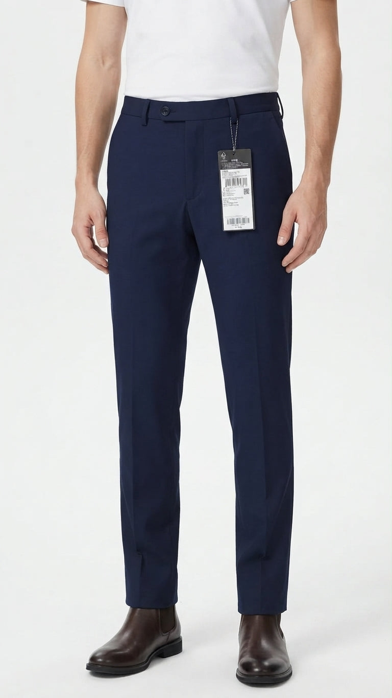 Pantalon Azul Marino Selected Hombre 2809