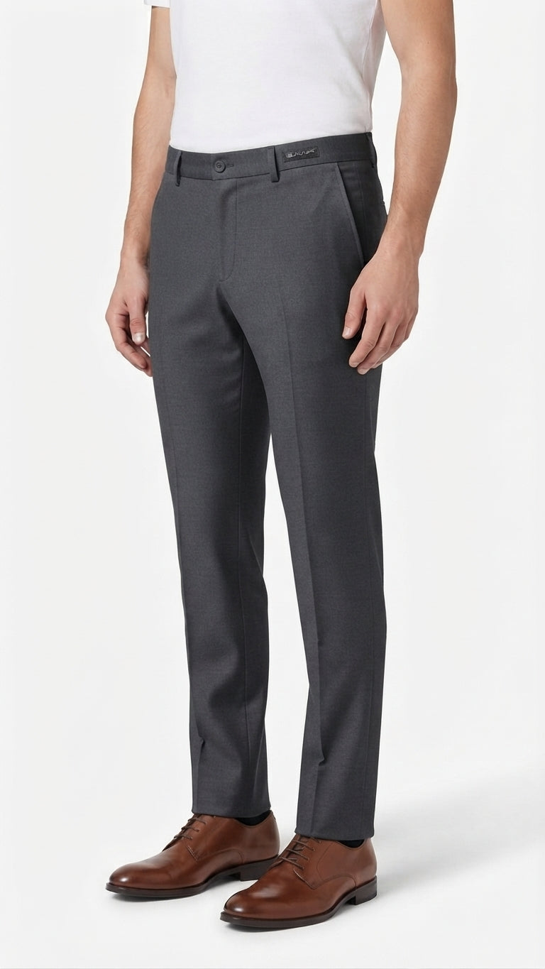 Pantalon Gris oscuro Selected Hombre 4507