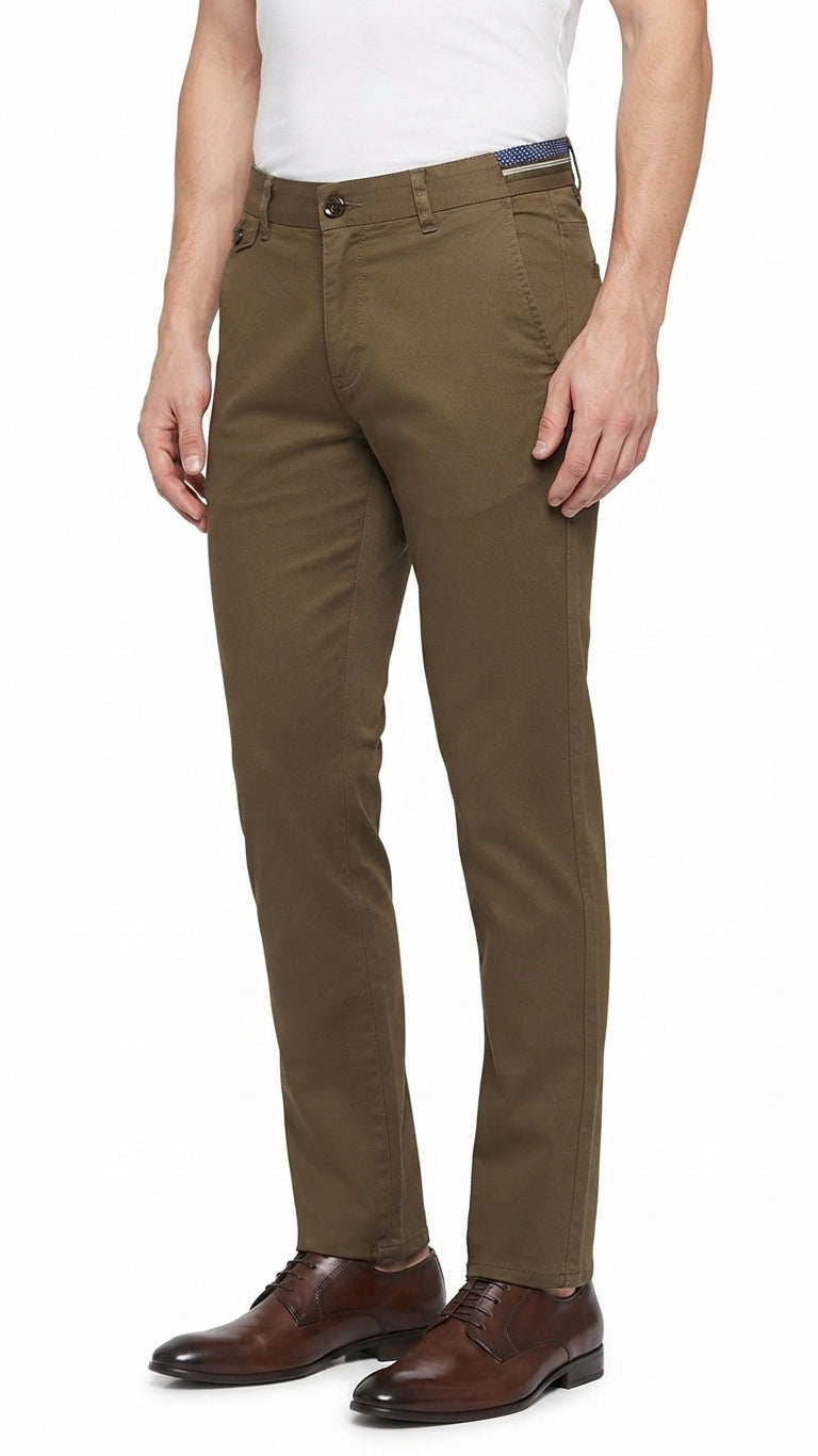 Pantalon Amarillo Tierra Selected Hombre 0219