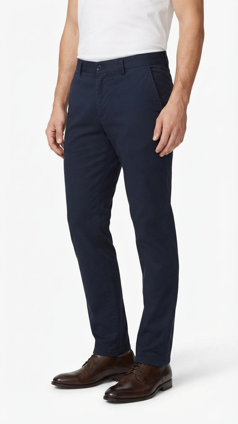 Pantalon Azul Marino Selected Hombre 6900