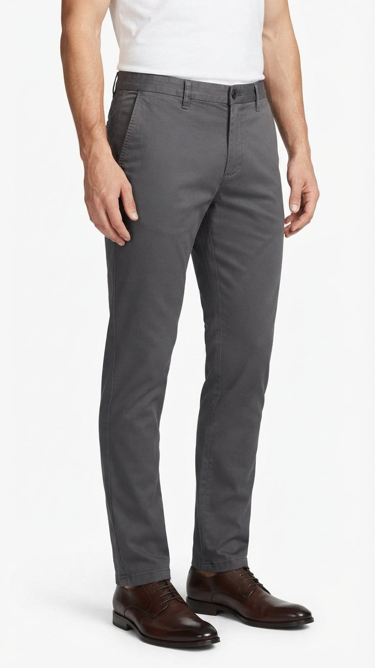 Pantalon Gris oscuro Selected Hombre 0717