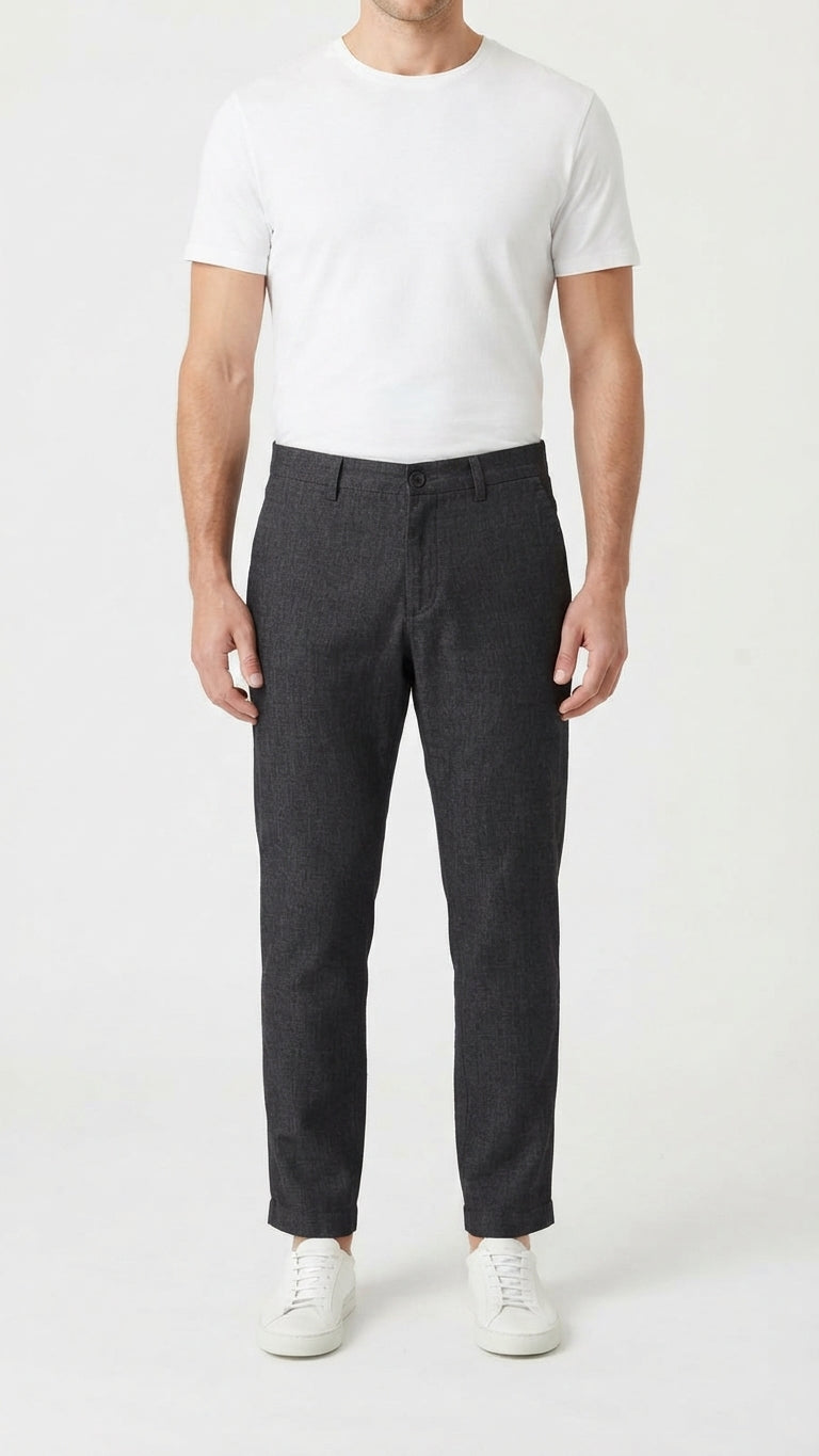 Pantalon Gris oscuro Selected Hombre 4444