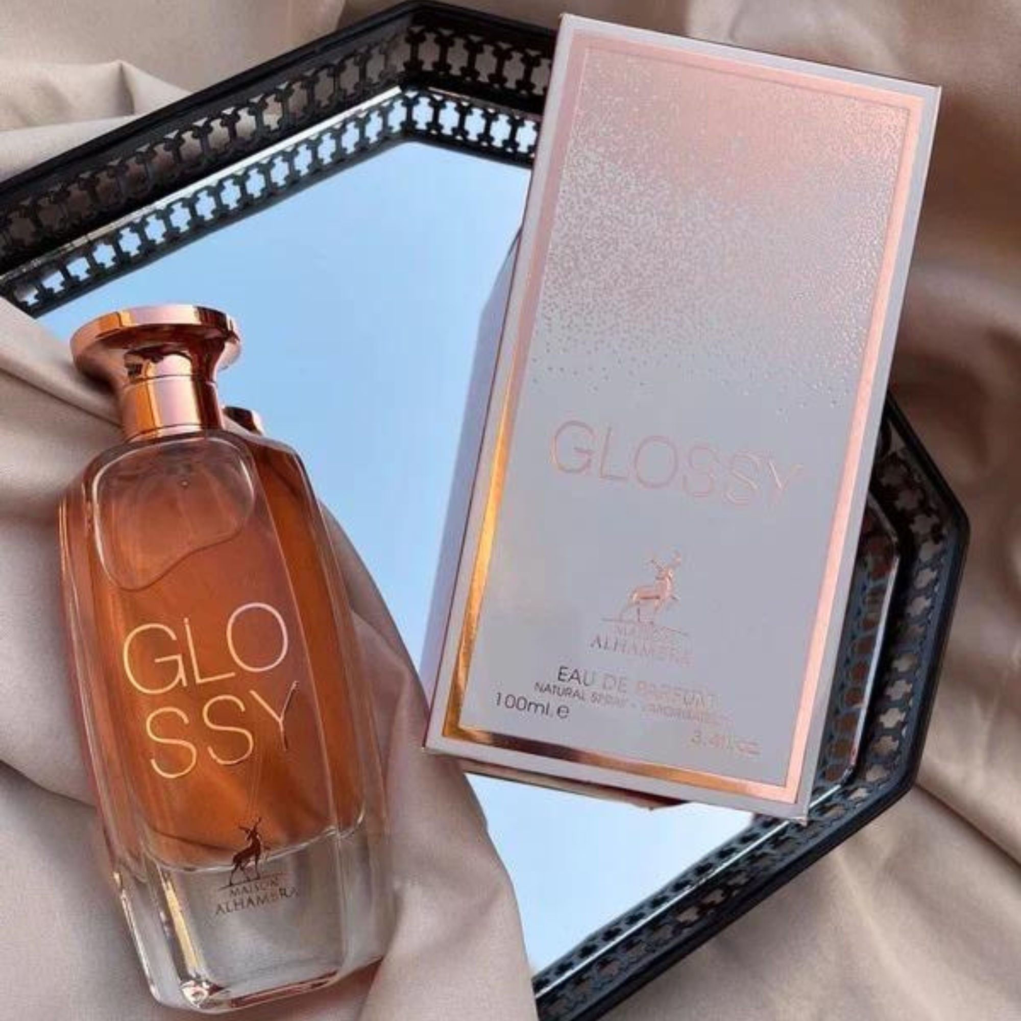 Glossy Maison Alhambra Edp 100ML Mujer- Inspirado En Idole Lancome