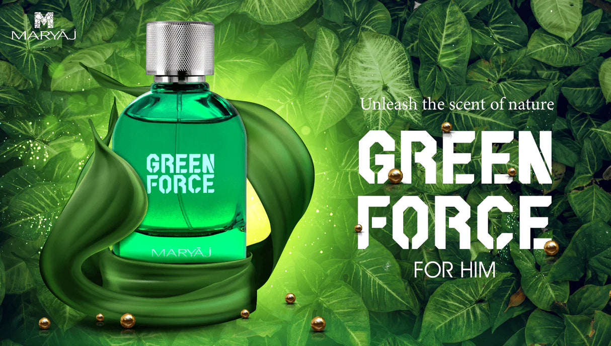 Estuche Green Force For Him Maryaj Edp 100ML +Deo 200ML Hombre