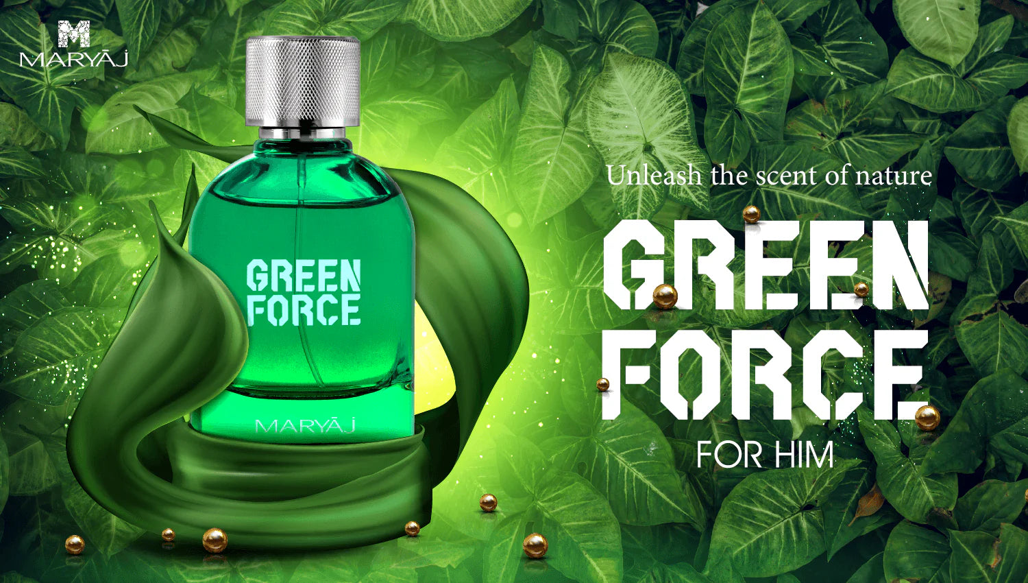 Estuche Green Force For Him Maryaj Edp 100ML +Deo 200ML Hombre