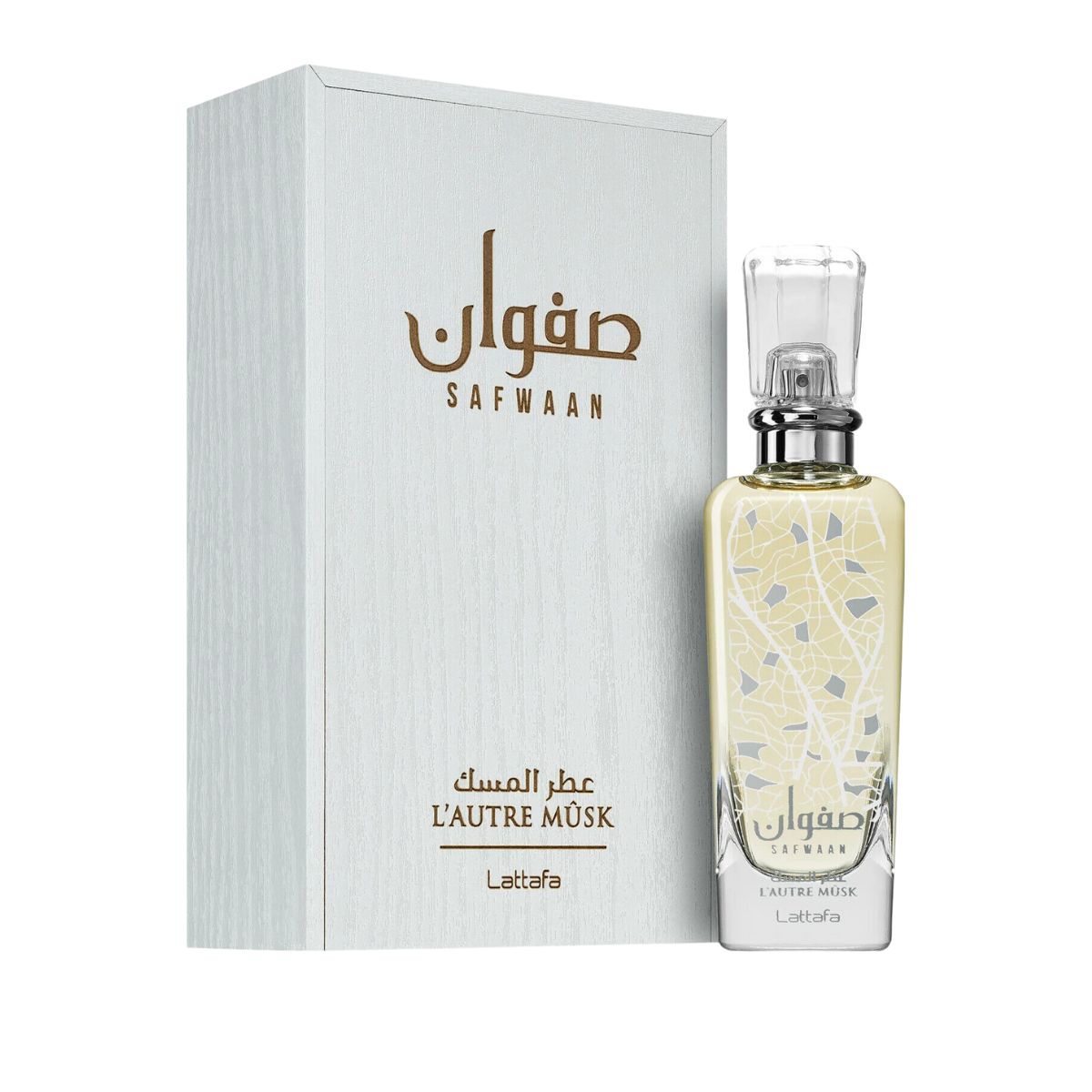 Safwaan L Autre Musk Lattafa 100Ml Edp Unisex-Inspirado en Molecule 01 + Iris Escentric Molecules